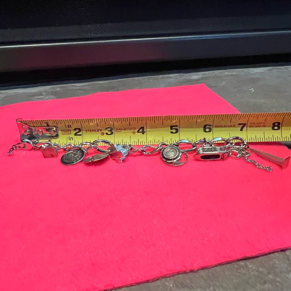 Monet Vintage 7” Charm Bracelet, DC & More